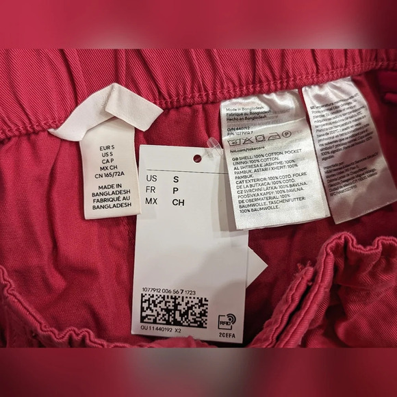 Hot Pink A-line High Waist Shorts Size Small - Picture 5 of 6